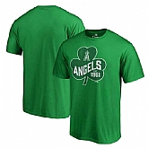 Men's Los Angeles Angels of Anaheim Fanatics Branded Green Big & Tall St. Patrick's Day Paddy's Pride T-Shirt,baseball caps,new era cap wholesale,wholesale hats